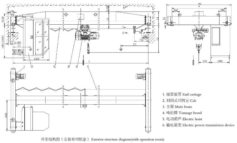 10噸電動式單梁蜜桃久久无码機主要參數輸出功率